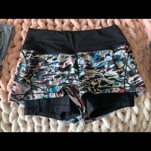 Lululemon shorts with built in spandex
